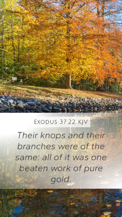 Exodus 37:22 Explained