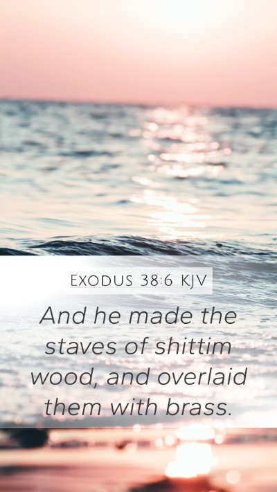 Exodus 38:6 Explained