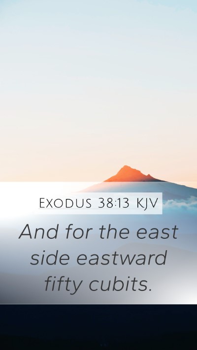 Exodus 38:13 Explained