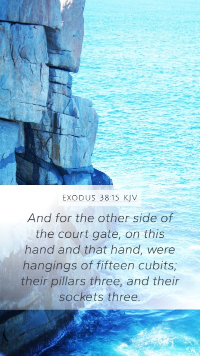 Exodus 38:15 Explained