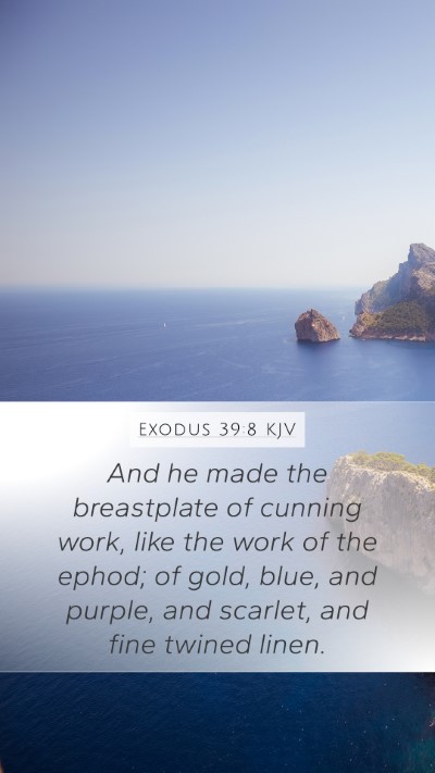 Exodus 39:8 Explained