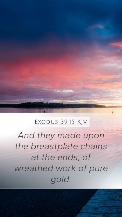 Exodus 39:15 Explained