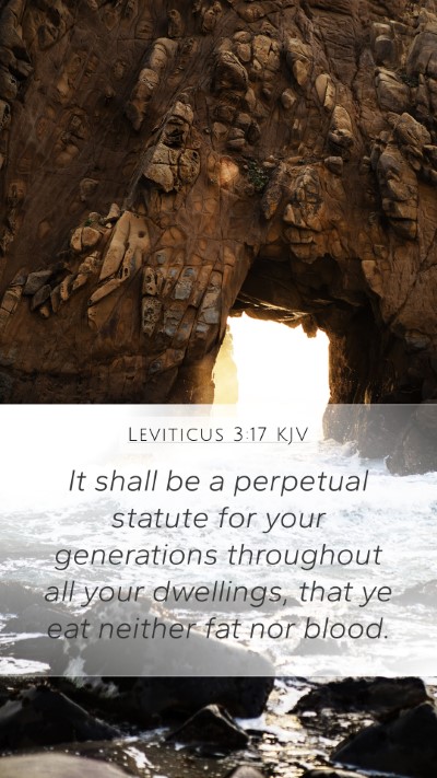 Leviticus 3:17 Explained