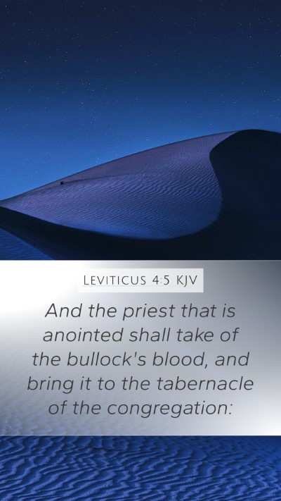 Leviticus 4:5 Explained