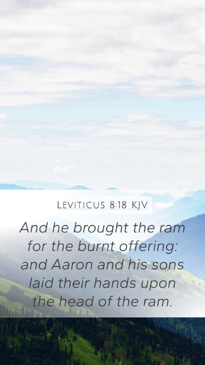 Leviticus 8:18 Explained