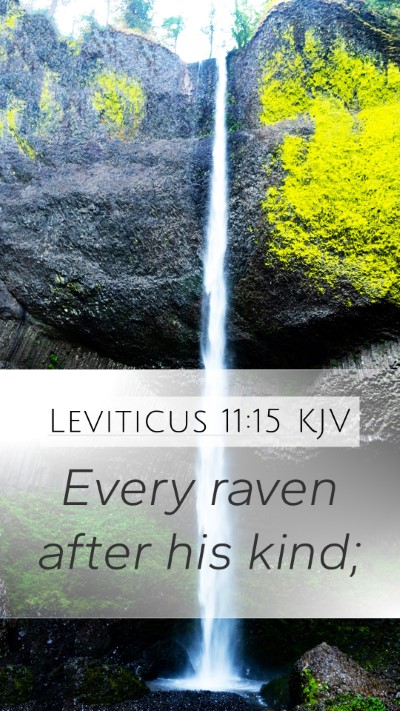 Leviticus 11:15 Explained