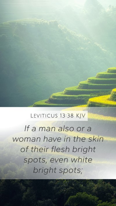 Leviticus 13:38 Explained