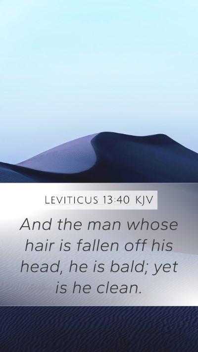 Leviticus 13:40 Explained