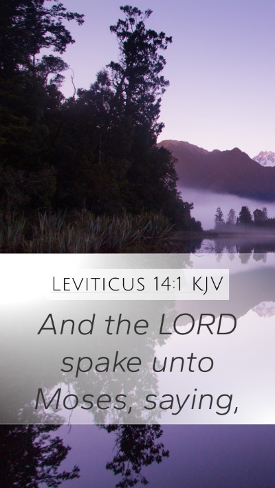 Leviticus 14:1 Explained