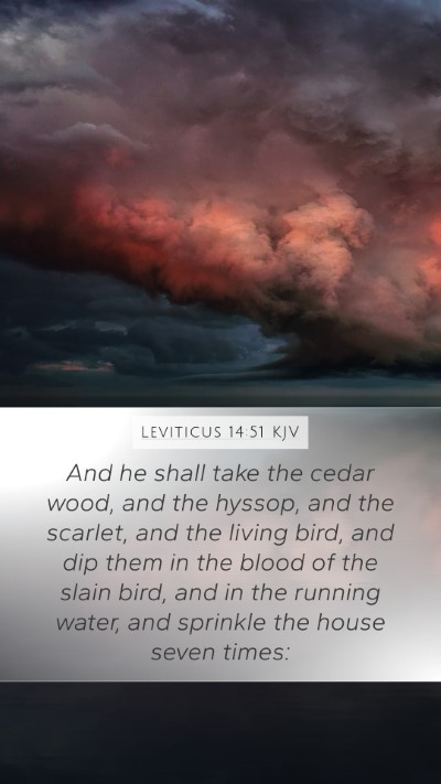 Leviticus 14:51 Explained