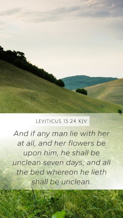 Leviticus 15:24 Explained