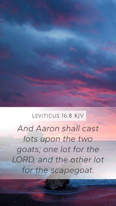 Leviticus 16:8 Explained