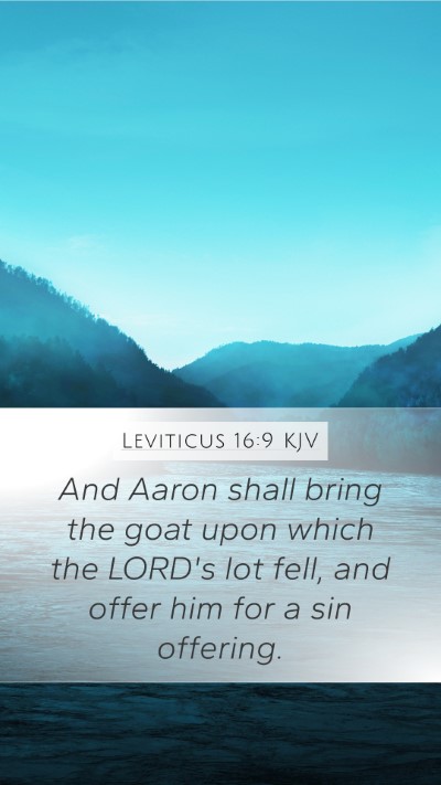 Leviticus 16:9 Explained