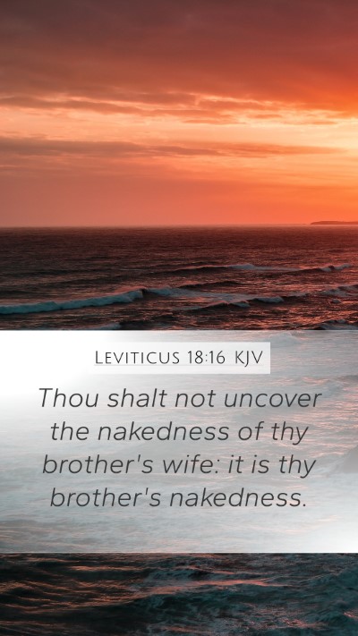 Leviticus 18:16 Explained