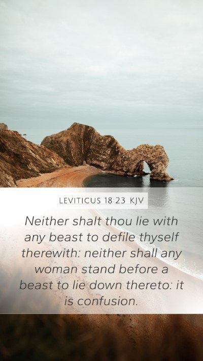 Leviticus 18:23 Explained