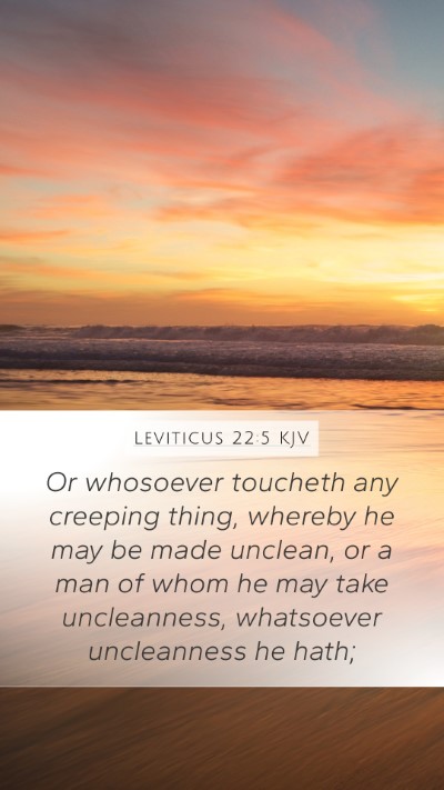 Leviticus 22:5 Explained