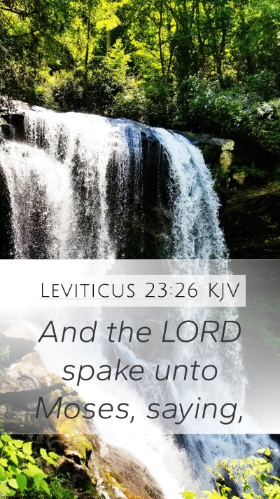 Leviticus 23:26 Explained