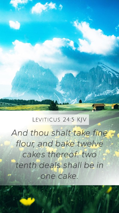 Leviticus 24:5 Explained