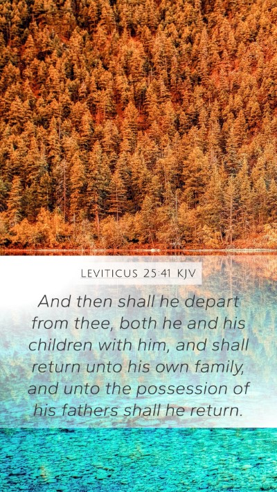 Leviticus 25:41 Explained