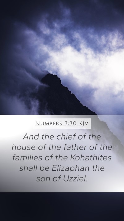 Numbers 3:30 Explained