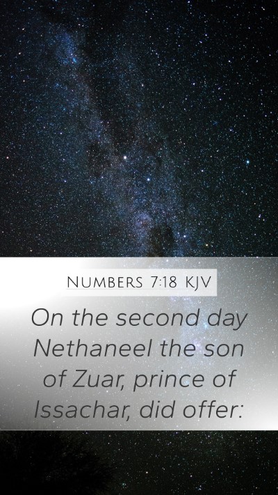 Numbers 7:18 Explained