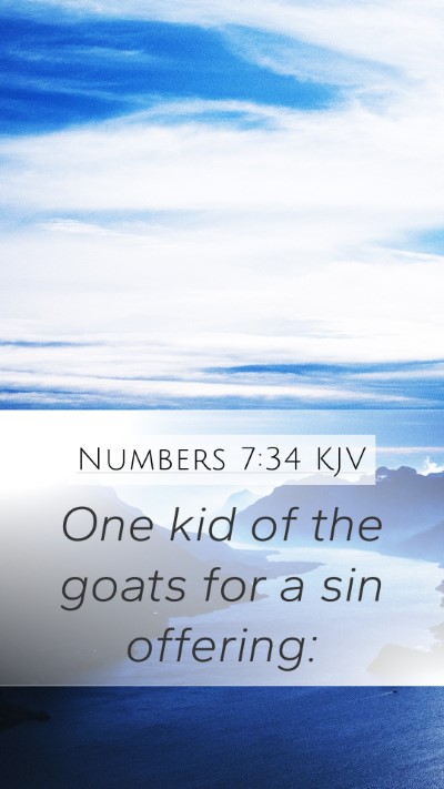 Numbers 7:34 Explained