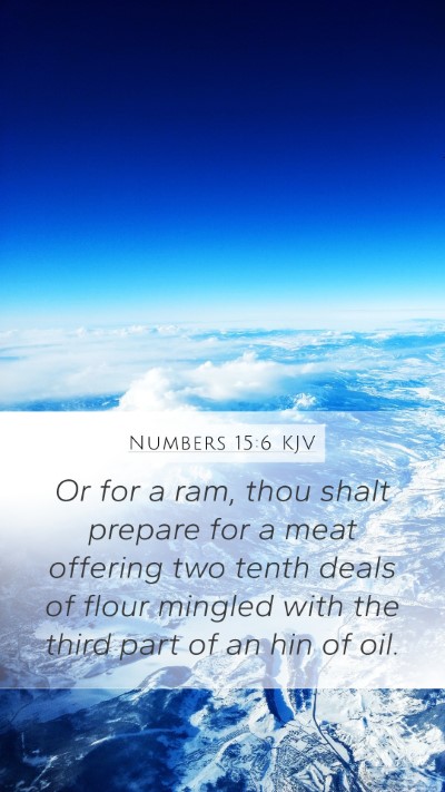 Numbers 15:6 Explained