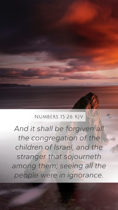 Numbers 15:26 Explained