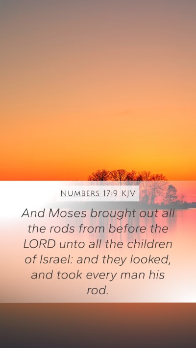 Numbers 17:9 Explained