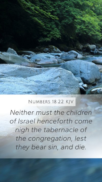 Numbers 18:22 Explained