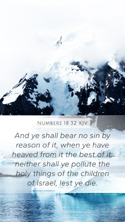 Numbers 18:32 Explained