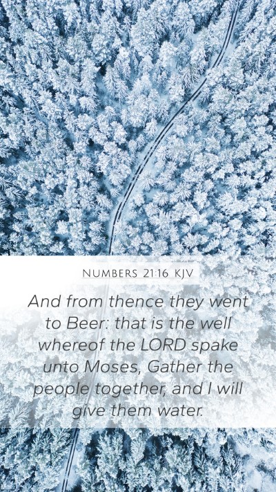 Numbers 21:16 Explained