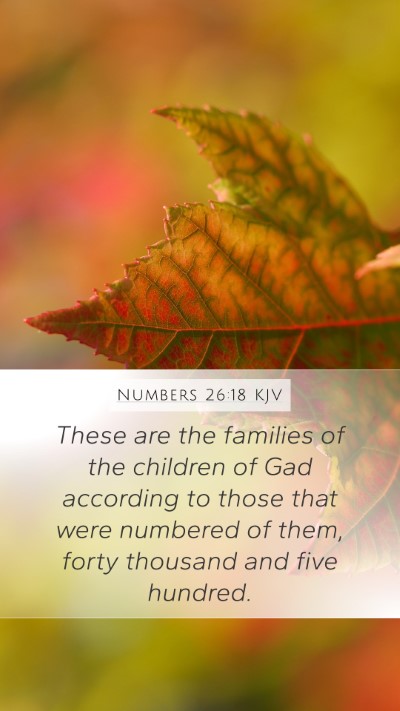 Numbers 26:18 Explained