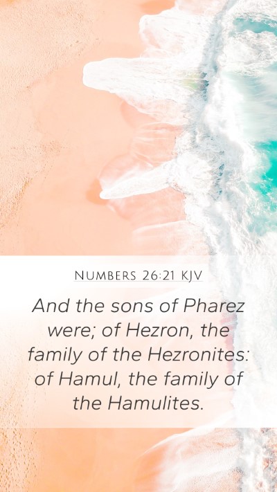 Numbers 26:21 Explained