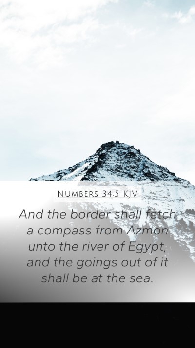 Numbers 34:5 Explained