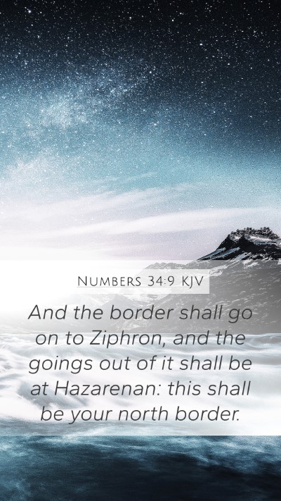 Numbers 34:9 Explained