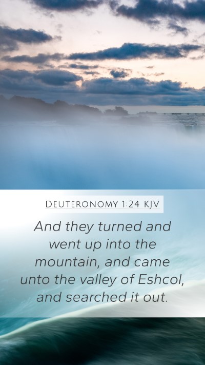 Deuteronomy 1:24 Explained