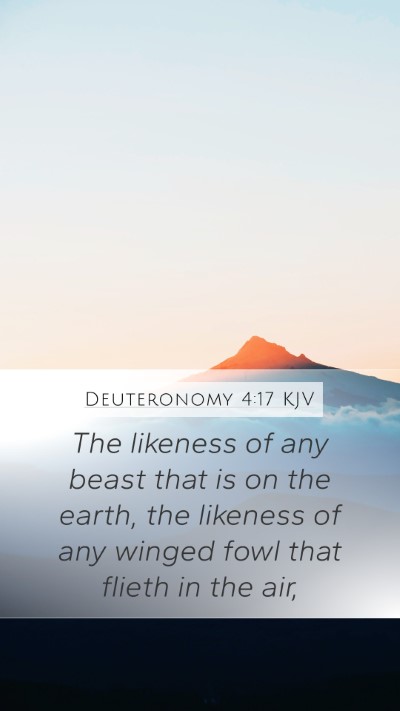 Deuteronomy 4:17 Explained