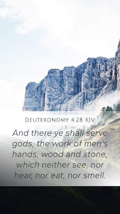 Deuteronomy 4:28 Explained