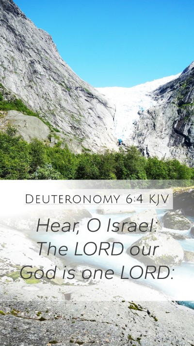 Deuteronomy 6:4 Explained