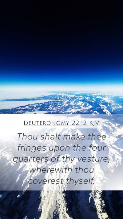 Deuteronomy 22:12 Explained