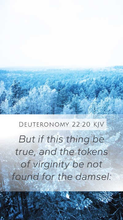 Deuteronomy 22:20 Explained