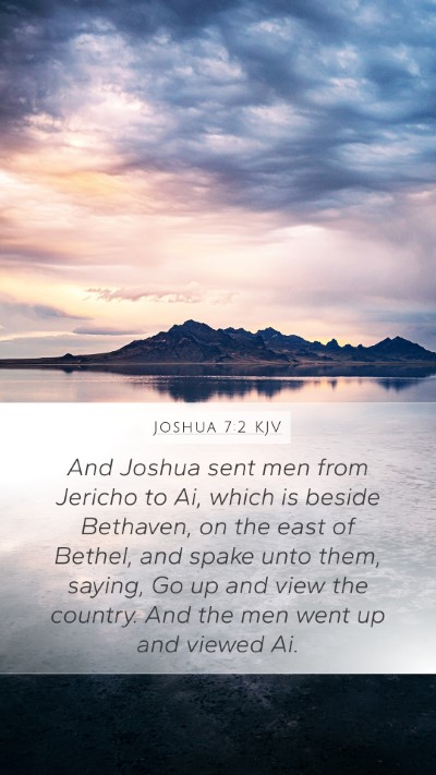 Joshua 7:2 Explained