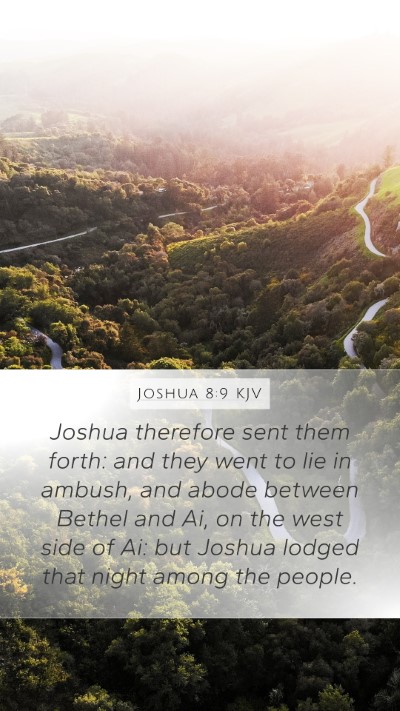 Joshua 8:9 Explained