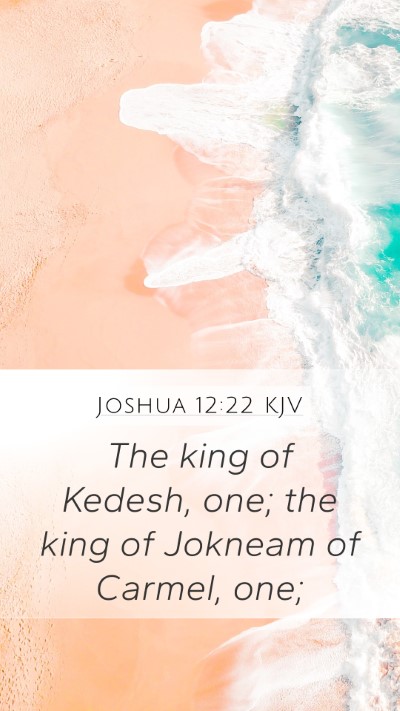 Joshua 12:22 Explained