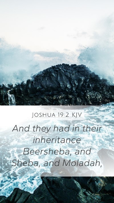 Joshua 19:2 Explained