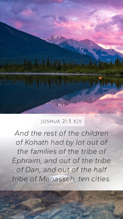 Joshua 21:5 Explained