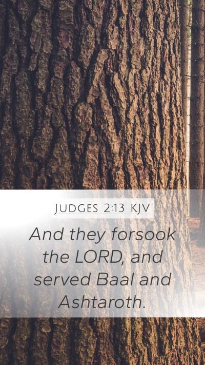 Judges 2:13 Explained