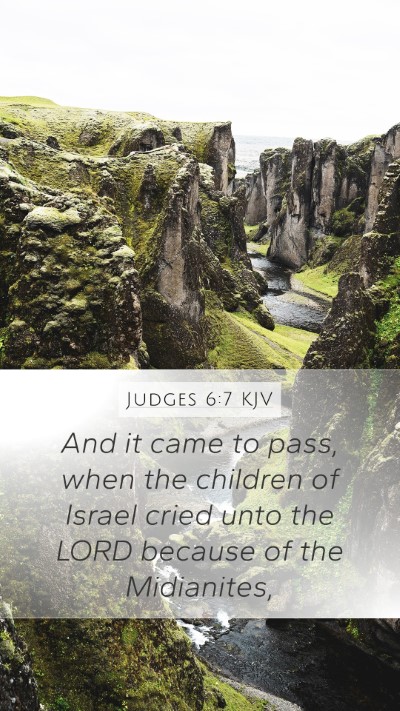 Judges 6:7 Explained