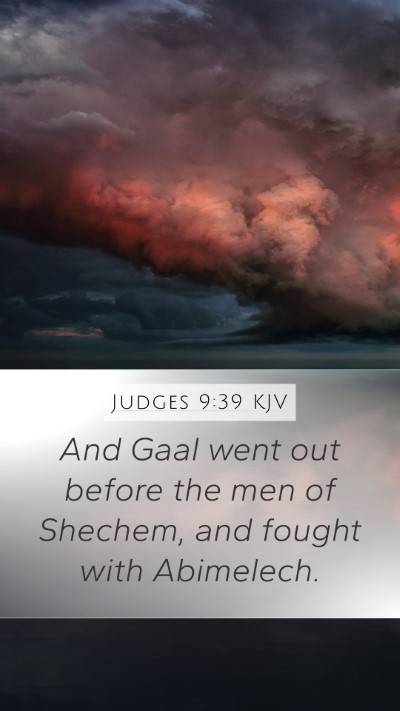 Judges 9:39 Explained